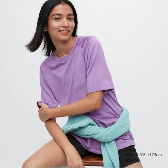 2 x Uniqlo Dry-Ex Quick Drying T-shirts - Picture 7 of 7